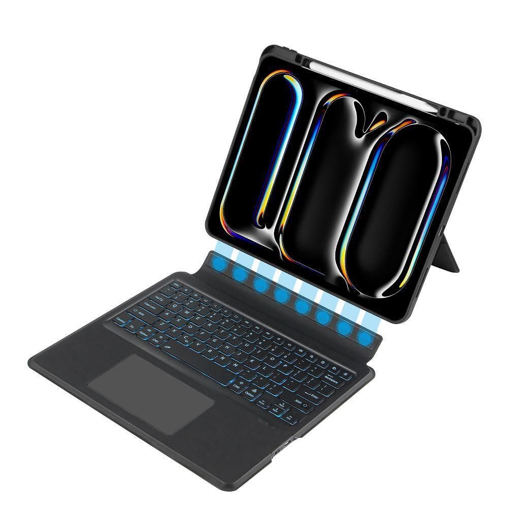 Калъф с bluetooth клавиатура за ipad pro 13" (2024) от tech-protect sc