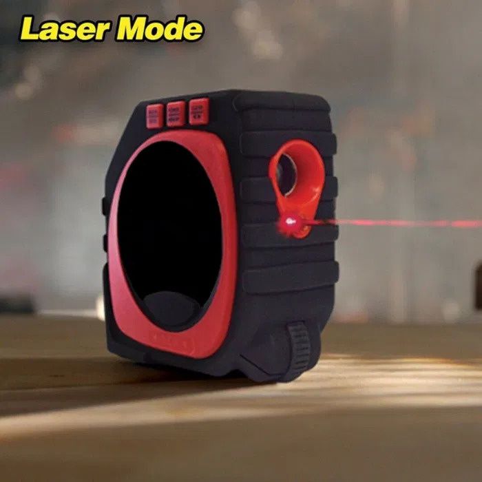 Ruleta Profesionala cu Laser si Display, 3 in 1. cu laser si ultrasune