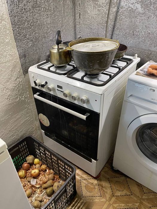 Газ плита электродуховка
