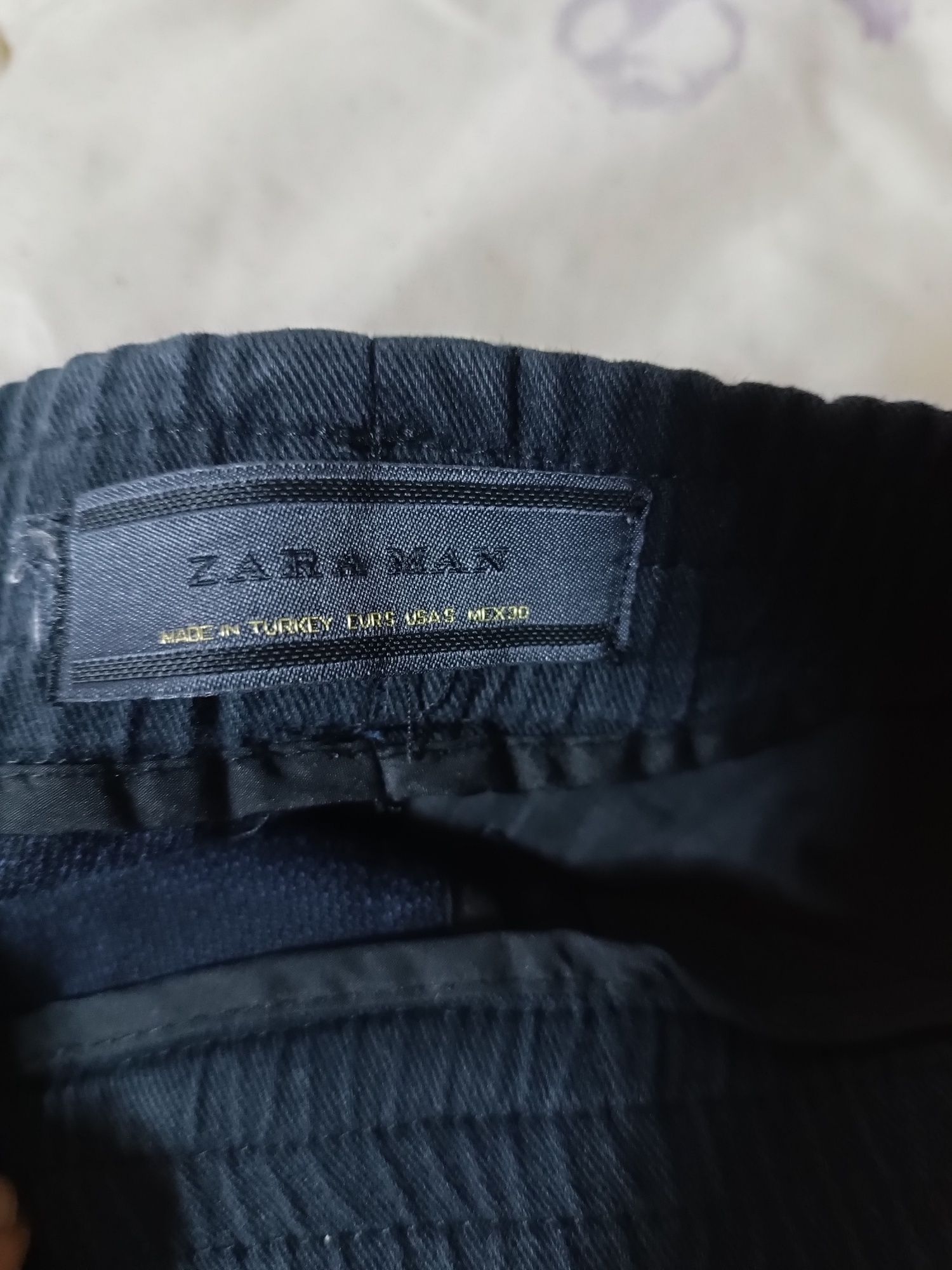 Pantaloni trening bumbac Zara Man mărimea S.