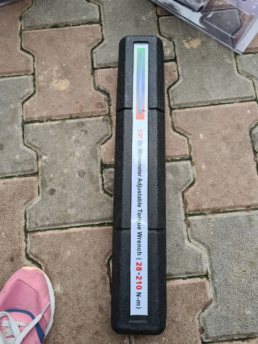 Cheie dinamometrica de 1/2 28-210nm 3/8 5-50nm 1/4 5-25nm