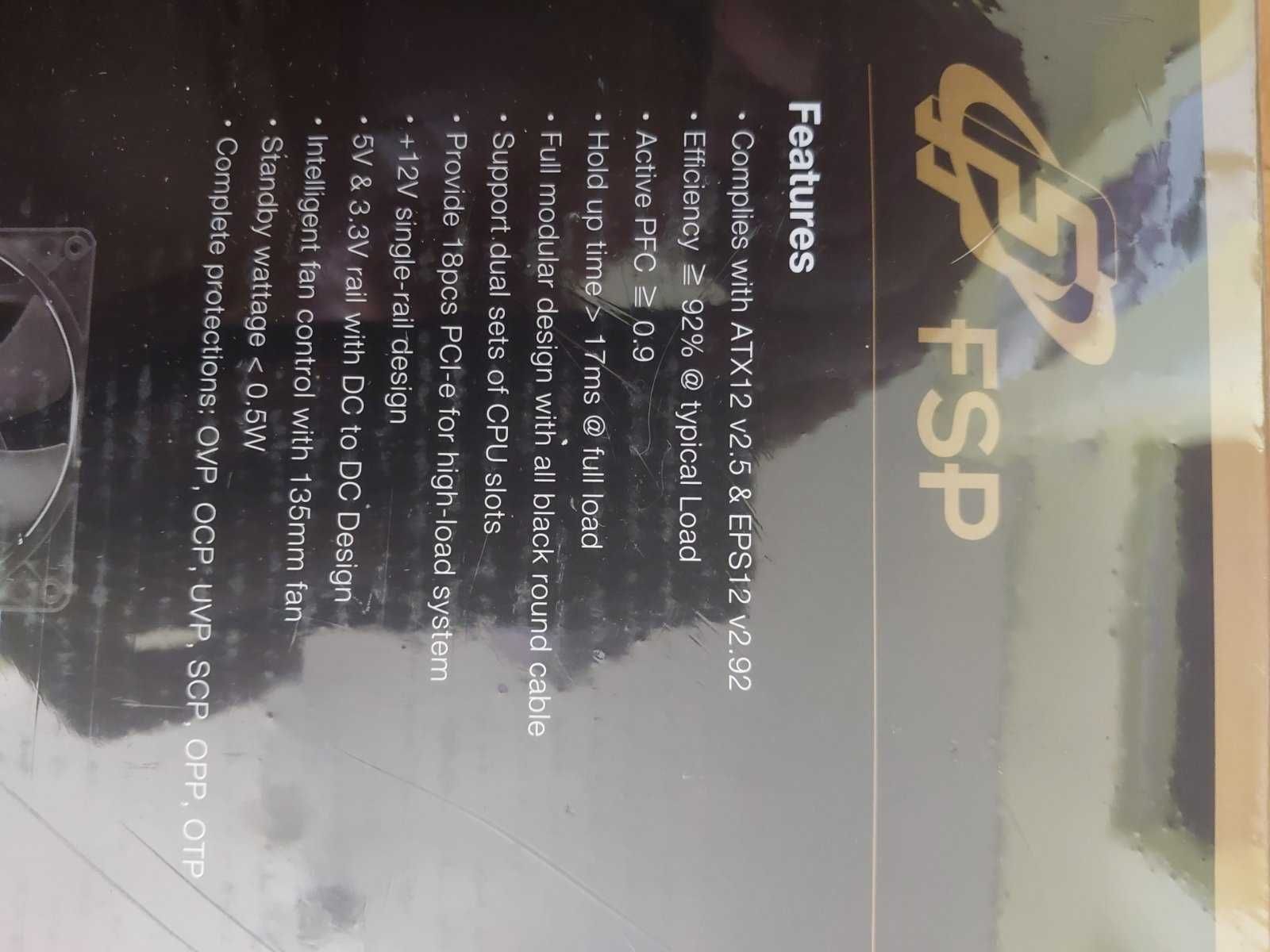 НОВО Захранване - FSP Cannon PRO 2000W, 80+Gold