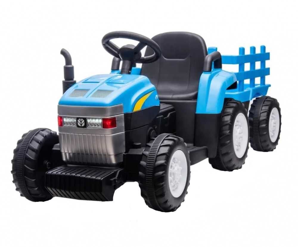 Tractor electric copii Nichiduta New T7 Blue 12V 90W cu telecomanda
