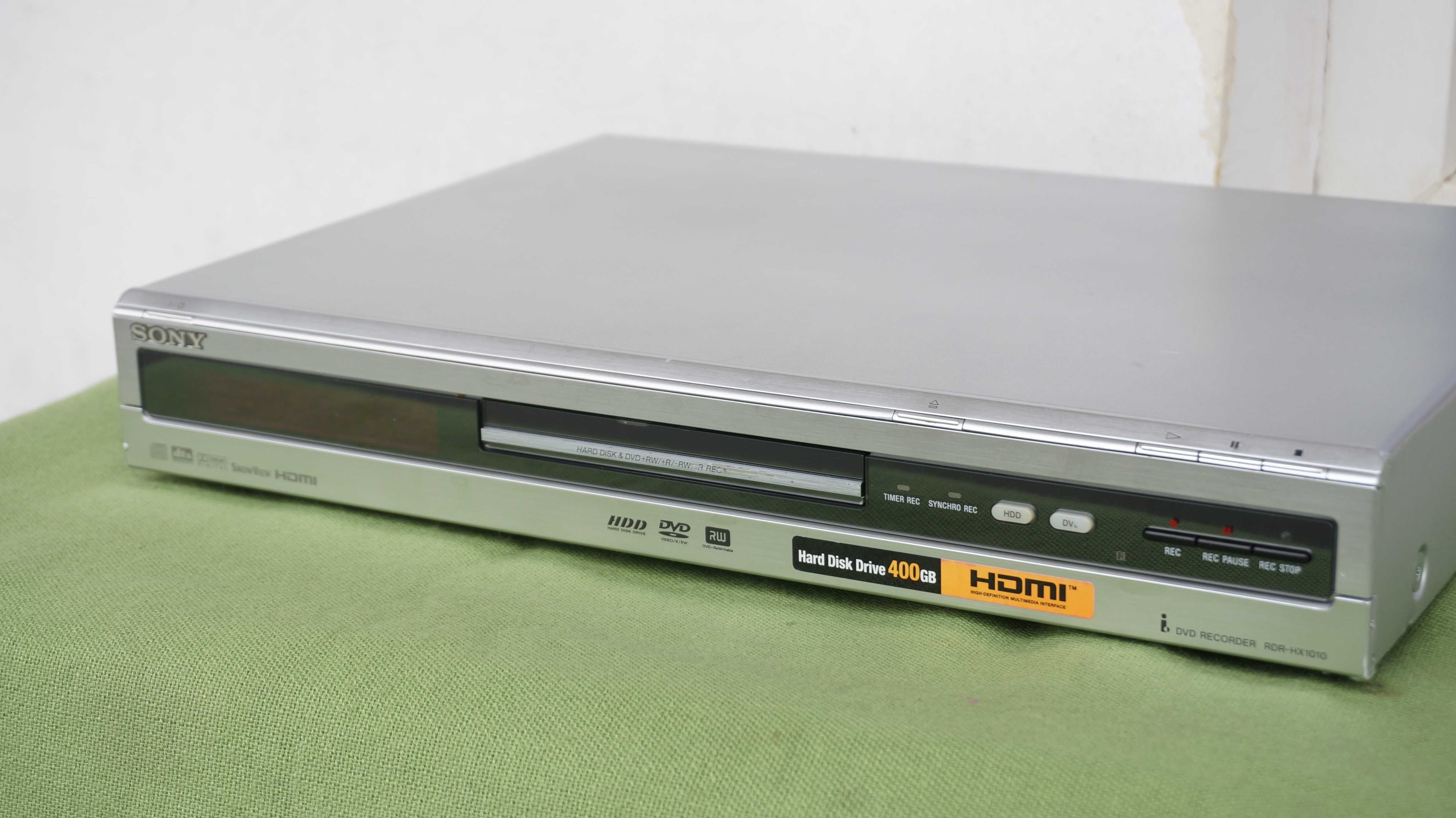 DVD recorder combo cu HDD Sony RDR-HX1010