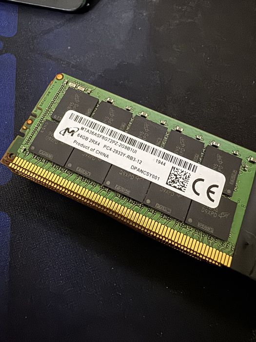 RAM Server 64GB DDR4 2933MHz ECC Registered