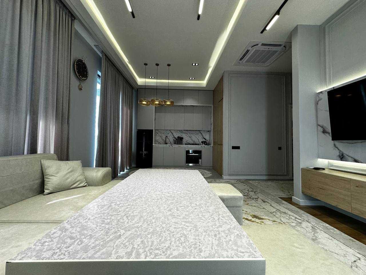 2х комнатная в центре 65м2 ЖК Parkwood с готовым ремонтом и мебелью ™
