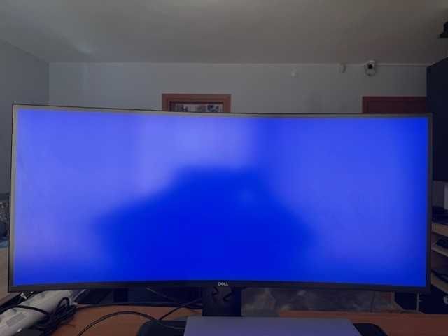 Монитор Dell U3818DW, 38" IPS панел,UW4K Curved,5ms,300 cd/m2, HDMI