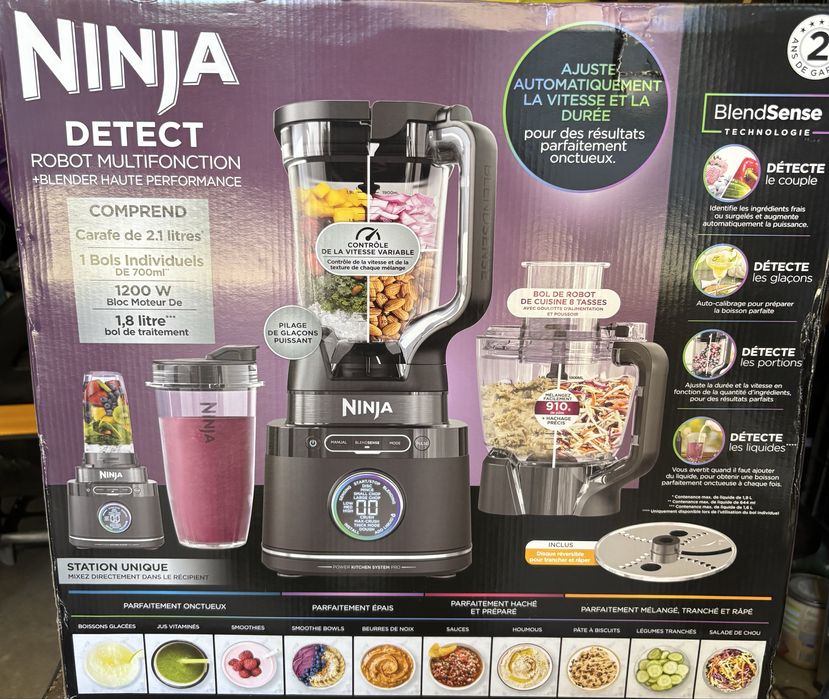 Blender Ninja Detect Power Blender+Robot de bucatarie