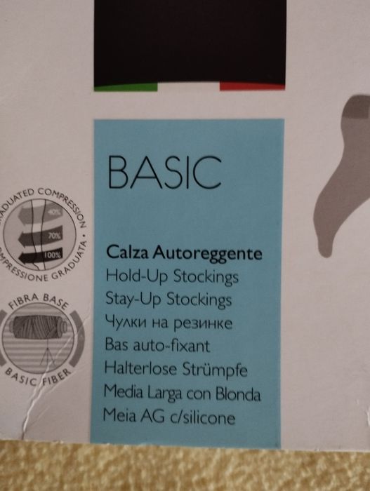 Ciorapi compresivi cu bandă