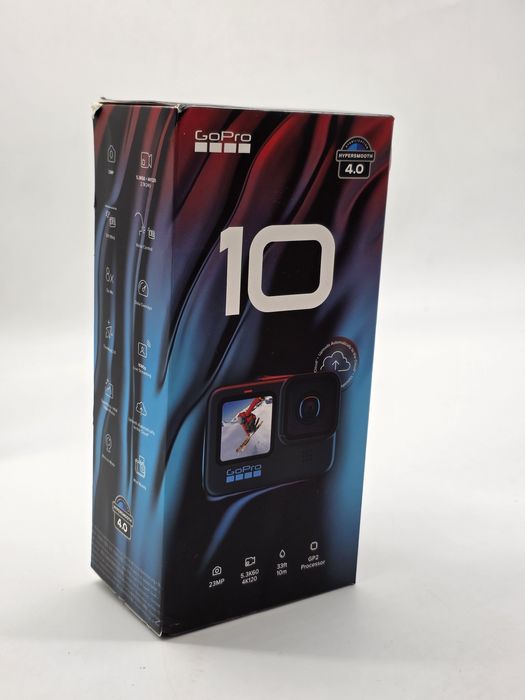 Camera video sport GoPro HERO10 Black, Bluetooth, negru, SIGILAT