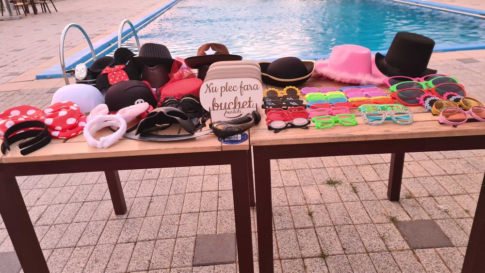 Cabina foto/ Platforma 360/ Baloane fum/ Baloane explozive/ Fum Greu