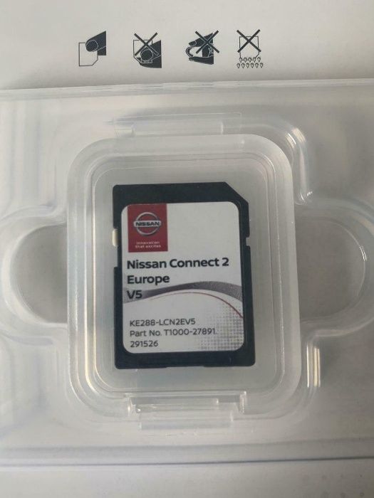 New Nissan Connect 2 V6 Sd Card 2023 Нисан Сд Карта Навигационна Карта