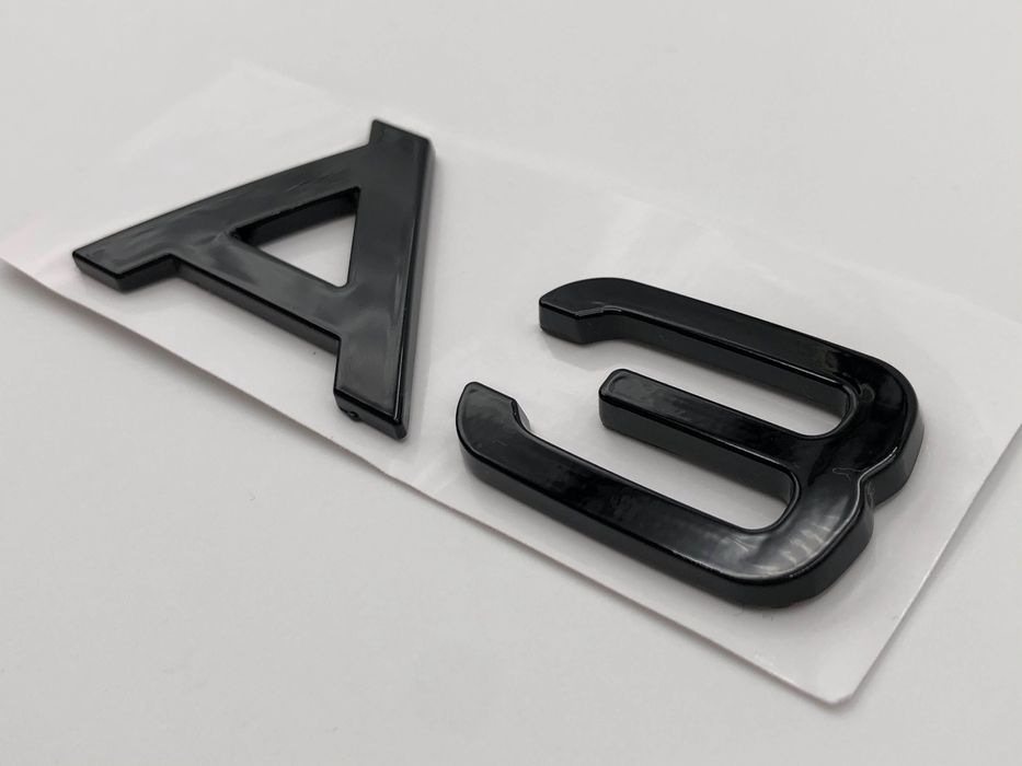 Emblema Audi A3 spate negru