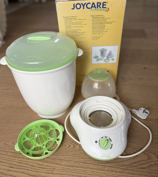 Aparat bebeluși Joycare 5 în 1, sterilizator, încălzitor, fierbător