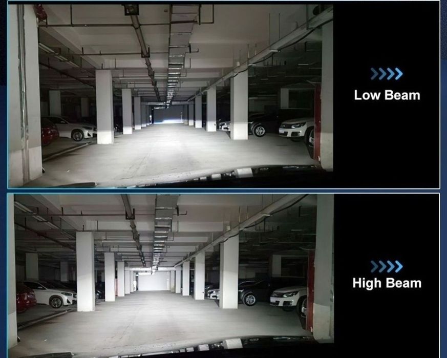 Set Becuri H7 LED lumina alba 6500k Super White Auto-Moto