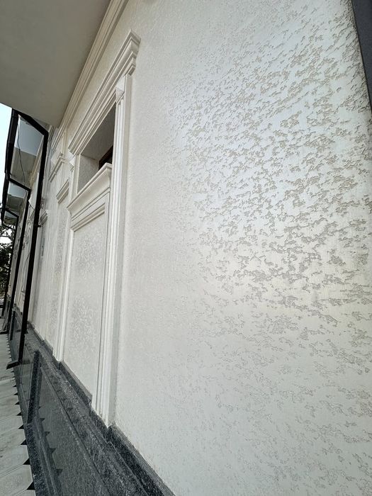 Fasat boʻyicha  Tiravertin .va palirovka  dizayni va boshqalarni