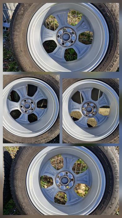 Roti jante Anvelope IARNA Toyota  225/65R17 Continental VikingContact