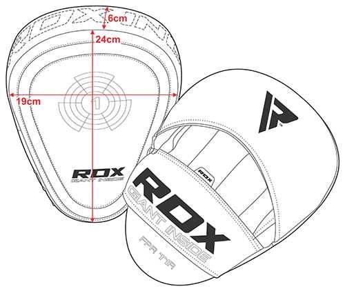 Лапи за Бокс RDX Curved Boxing Pads Blue, Боксова Лапа, Бойни Спортове