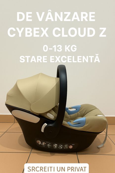 Scoică auto pentru bebeluș – stare buna !