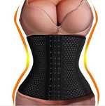 Corset modelator postnatala talie-waist trainer / Burtiera negru / bej