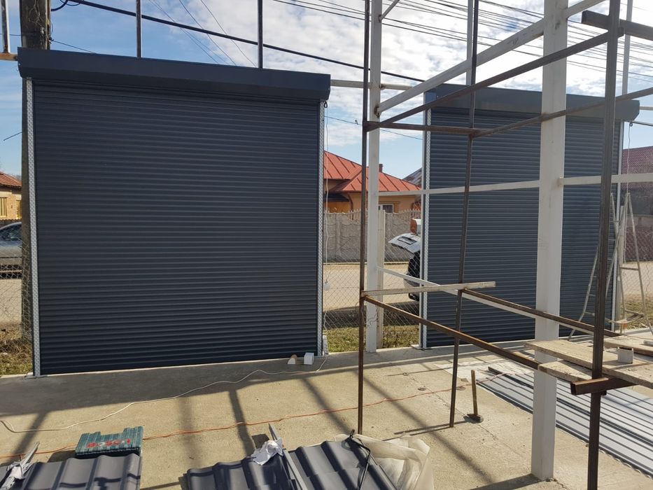 Usi garaj aluminiu tip rulou