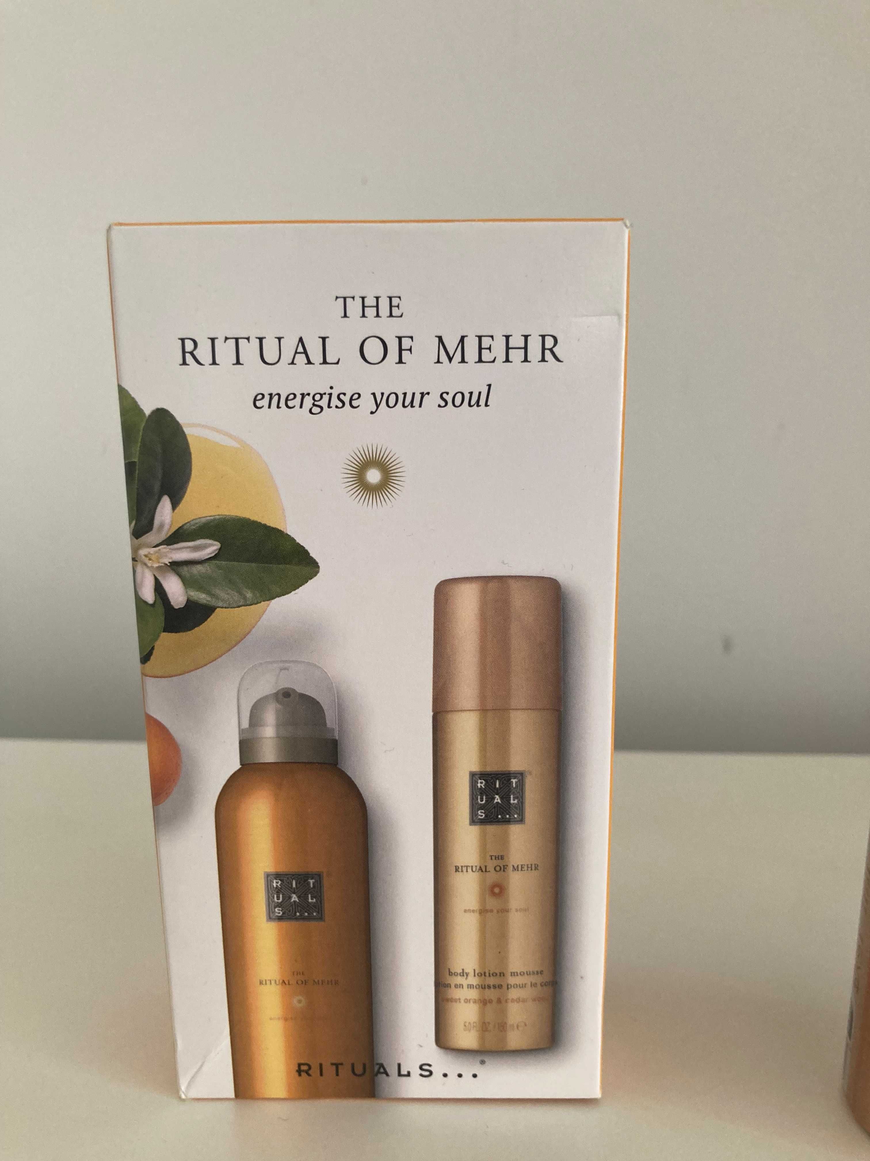 Подаръчен комплект Rituals Mehr  с аромат на портокал и кедър