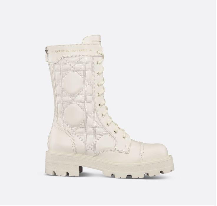 Dior боти 37 в цвят екрю перфектни