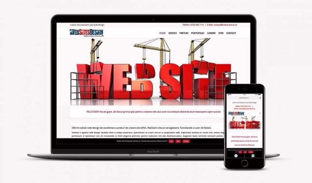 Web design / Siteuri de prezentare creare magazin online , promovare