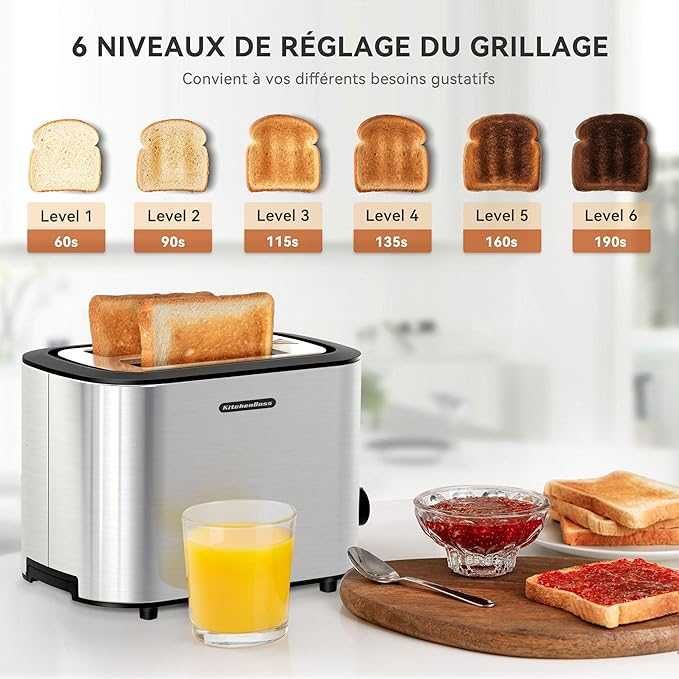 Тостер KitchenBoss 870 W