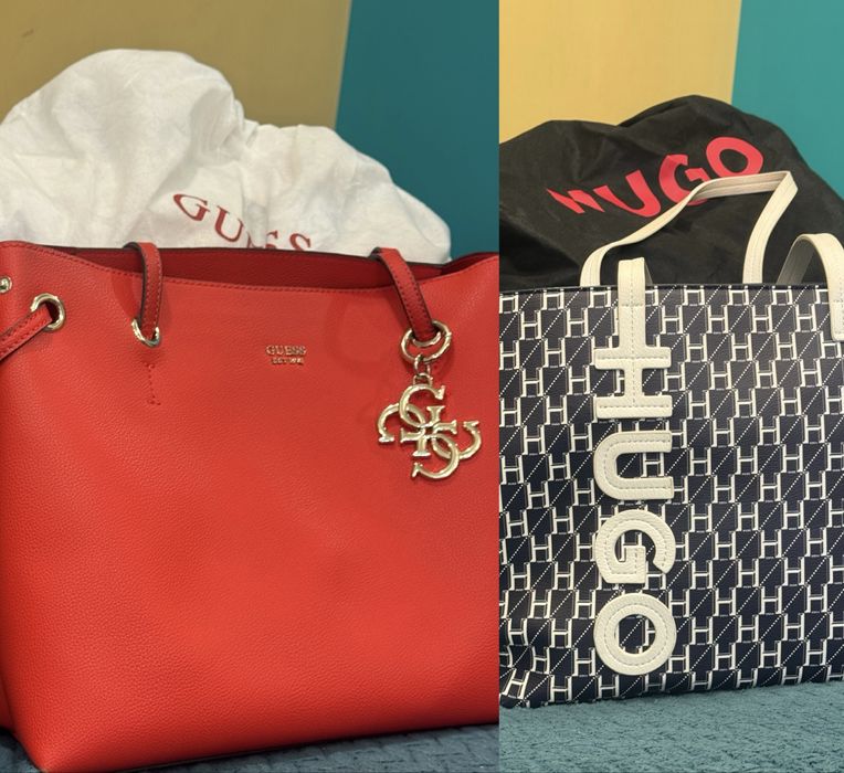 HUGO и Guess чанти