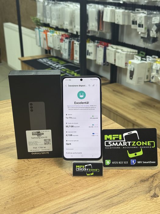 Samsung S24 FE - 128Gb - Stare excelenta - Garantie