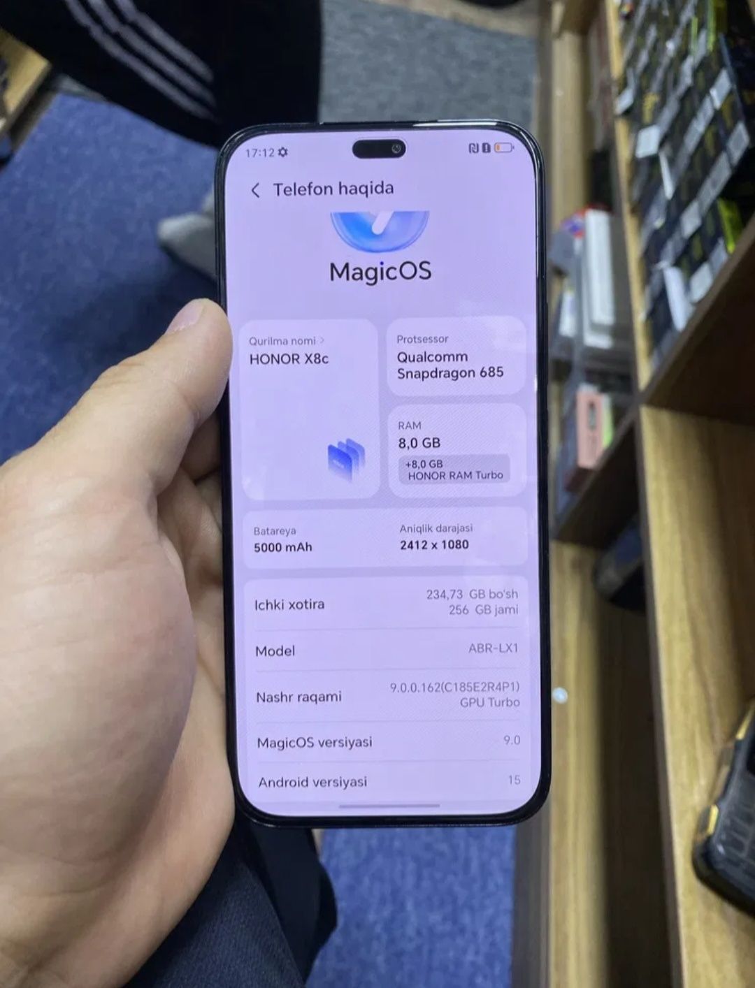 Honor x8c obmen iphone ga