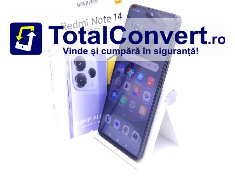Xiaomi Redmi Note 14 5G 256GB Midnight, Garantie 24 luni | #D87786