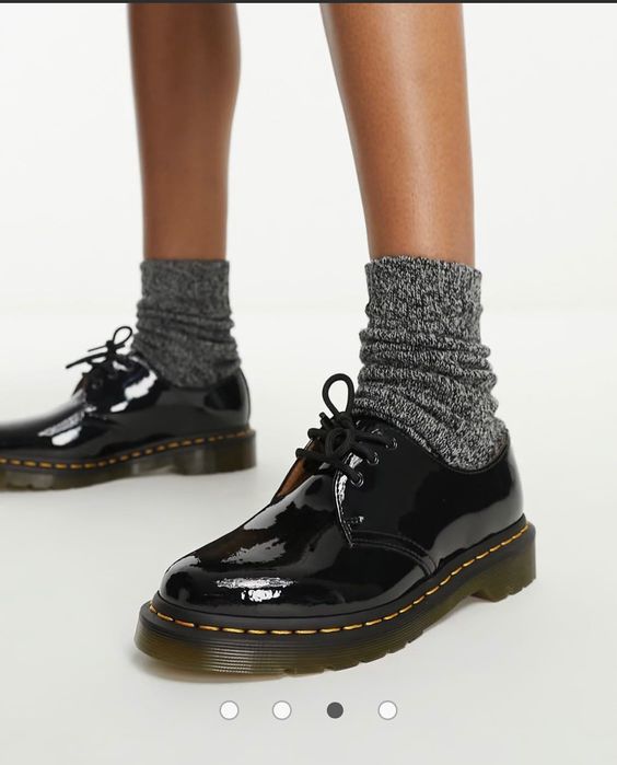Dr Martens 1461 Black Patent Lamper