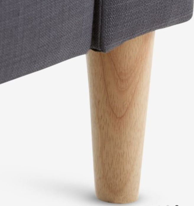 Canapea Jysk Egense 2 locuri gri inchis - 4 bucati, stare foarte buna