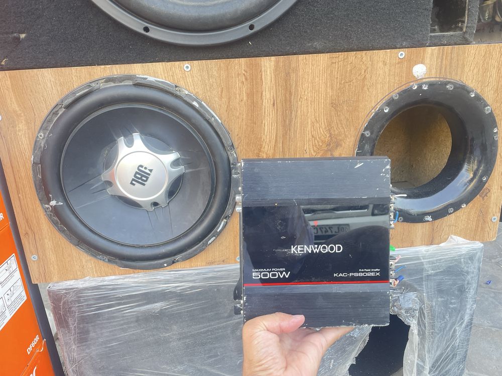 JBL sabufer +Kenwood orginal usilitel. Aybi yo’q