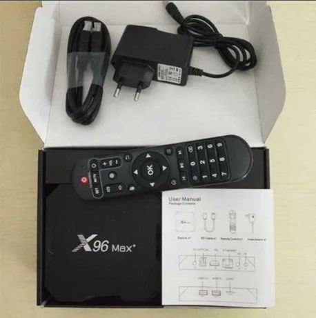 SmartBox Tv X96 Max+, 8K,4GB/64GB,Android 9,cu Kodi