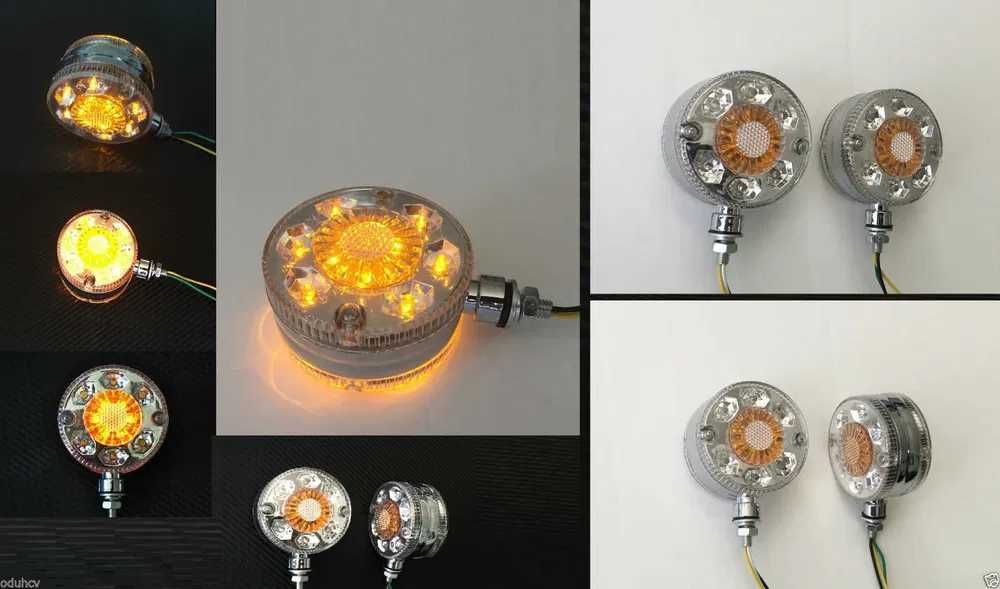 1 бр. LED ЛЕД габарити за огледало ОБЕЦИ на камион 24V , 3 модела