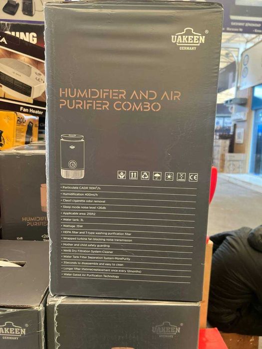 Очиститель и увлажнитель воздуха Uakeen