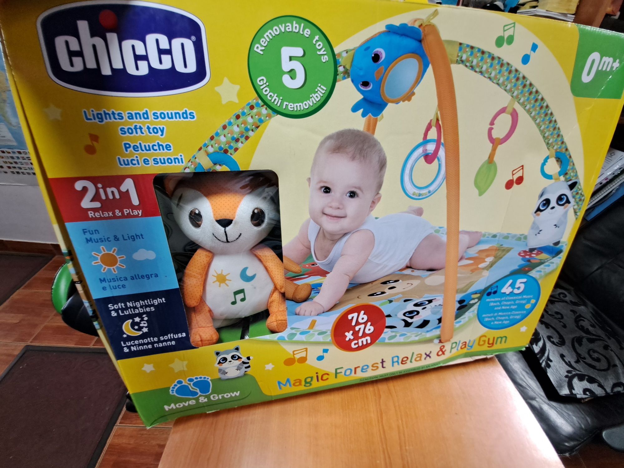 CADOUL ideal: premergator FisherPrice +Covor activitati Chico 2BUC