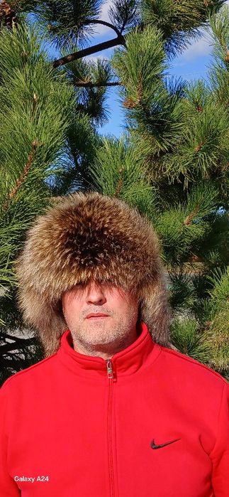 Норковая шапка зимняя очень стильная