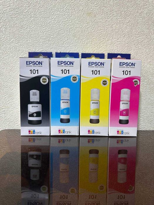 Чернила EPSON 101 на комплект или штук 24/7