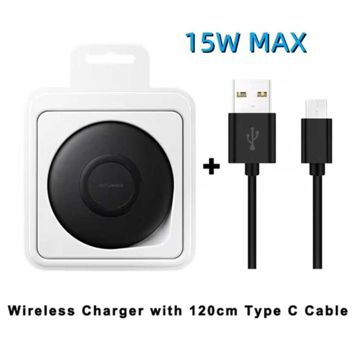 Incarcatoare wireless Samsung 15w negre originale