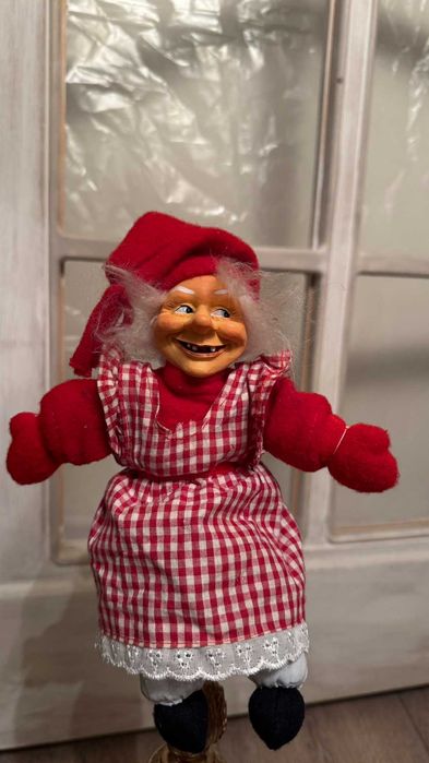 Винтидж коледна беззъба баба:) Норвегия.