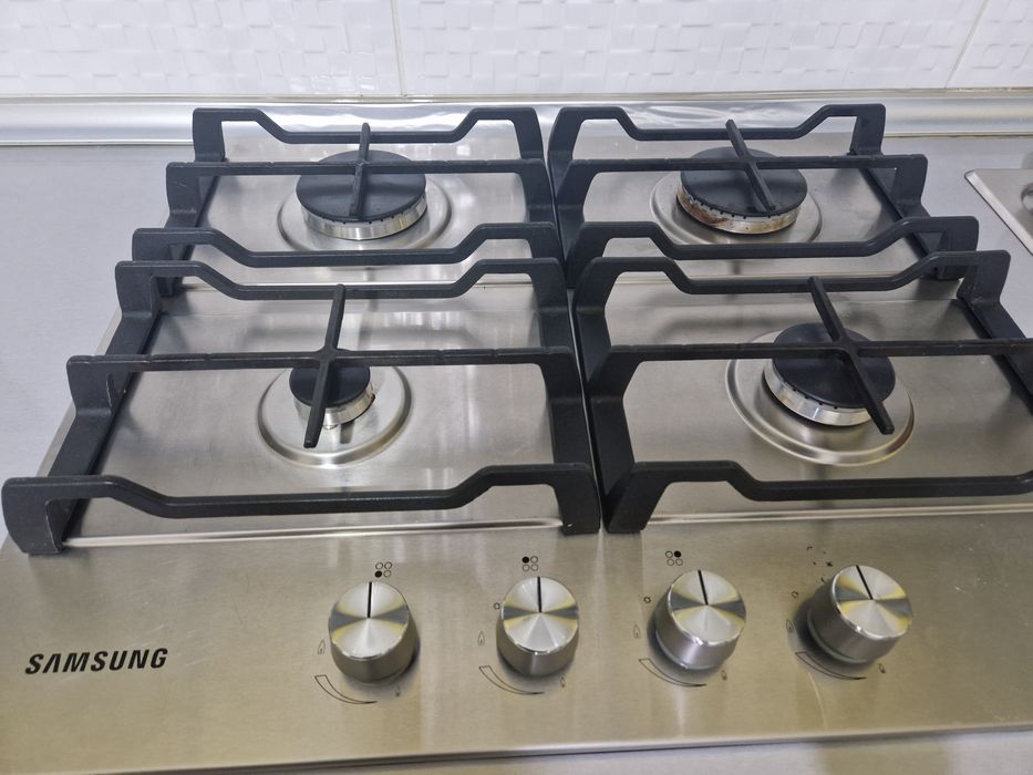 Plita incorporabila Samsung, Gaz