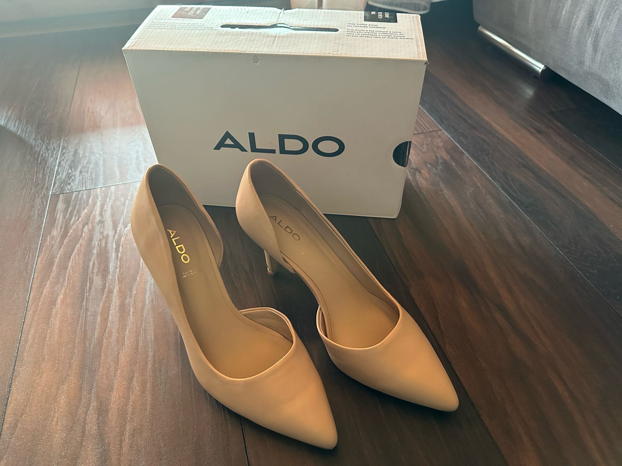 Pantofi dama- Aldo, 39, bej (piele naturala)