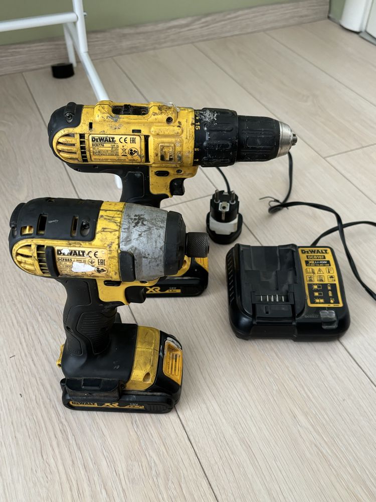 DeWALT винтоверт и дрелка