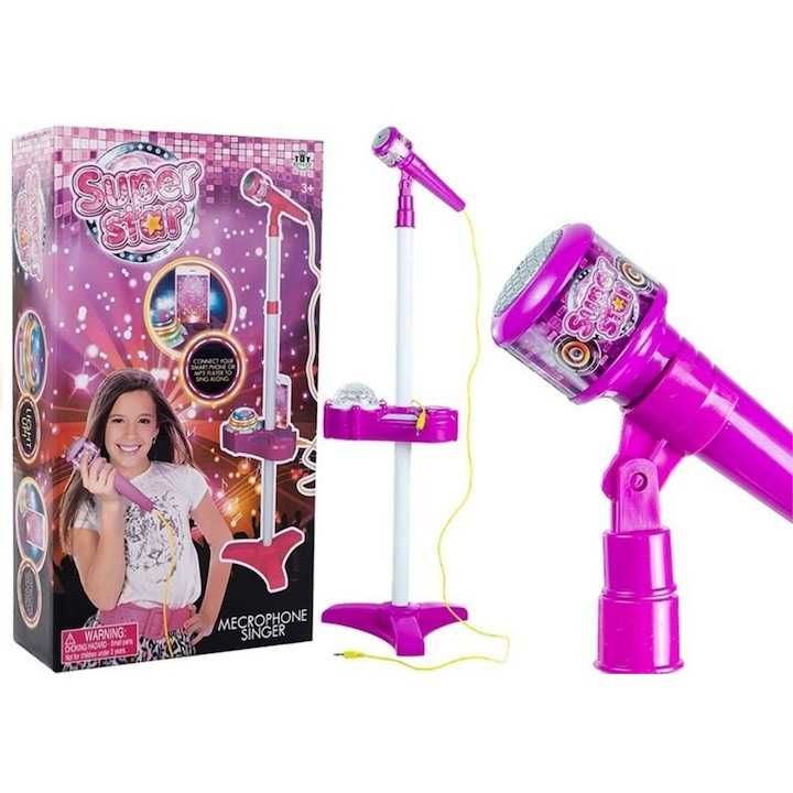 Играчка микрофон SuperStar, Със статив и проектор