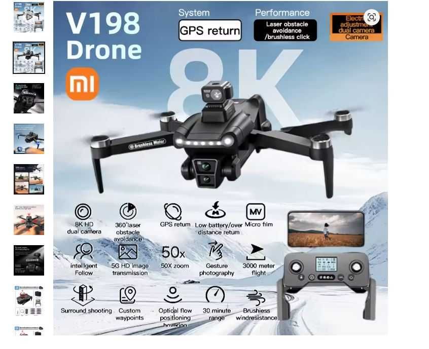 V198 GPS DRONE for Xiaomi