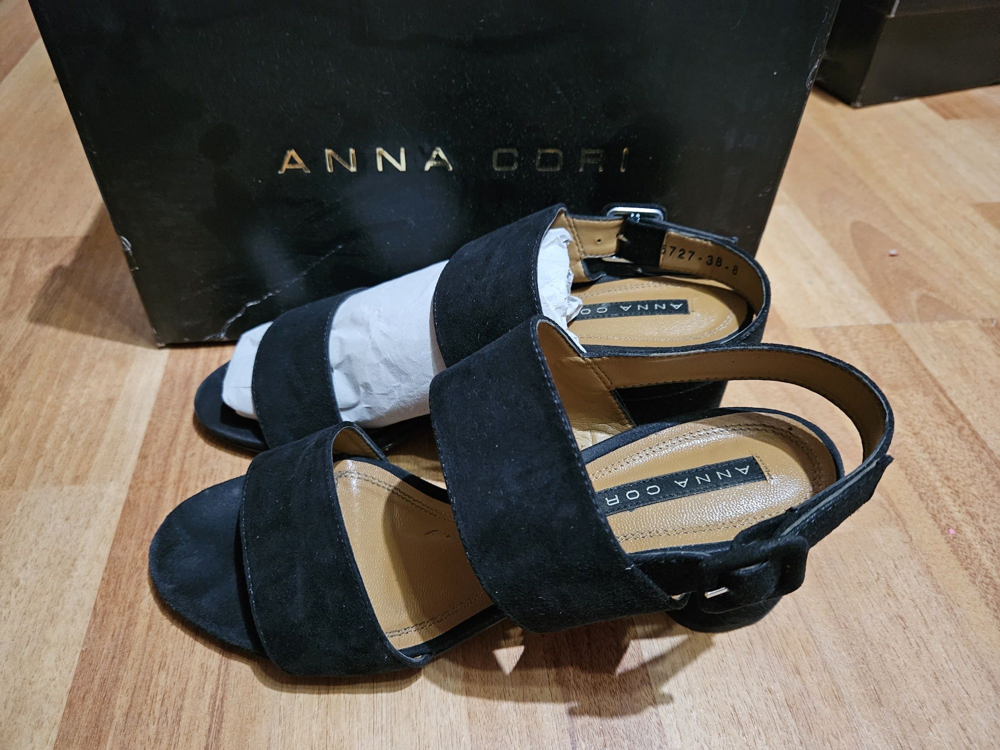 Vand sandale Anna Cori piele